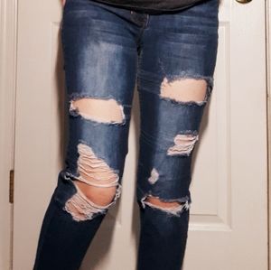 Distressed Jeggings
